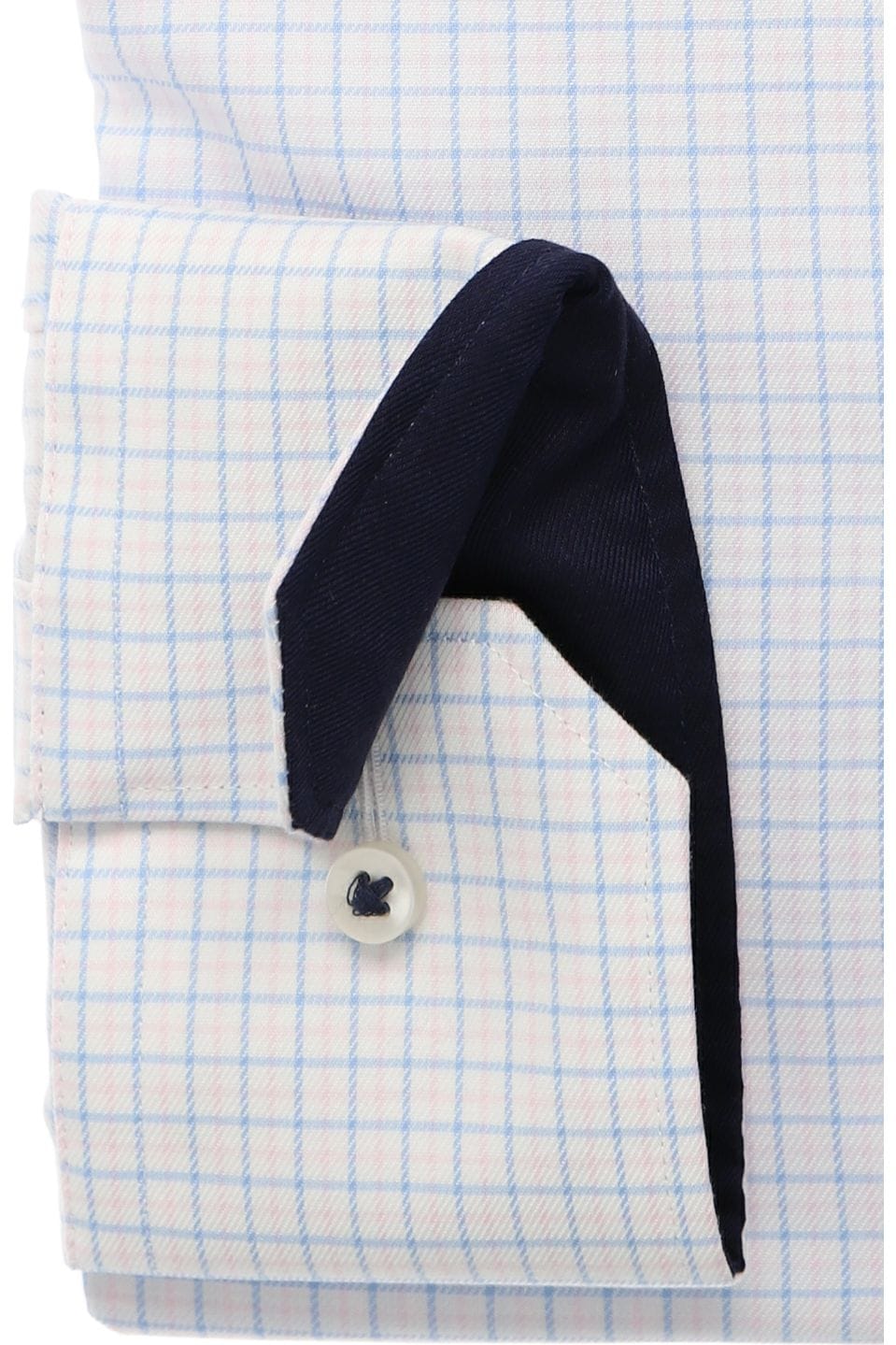 Eterna Xtall Blue And Pink Check Blue