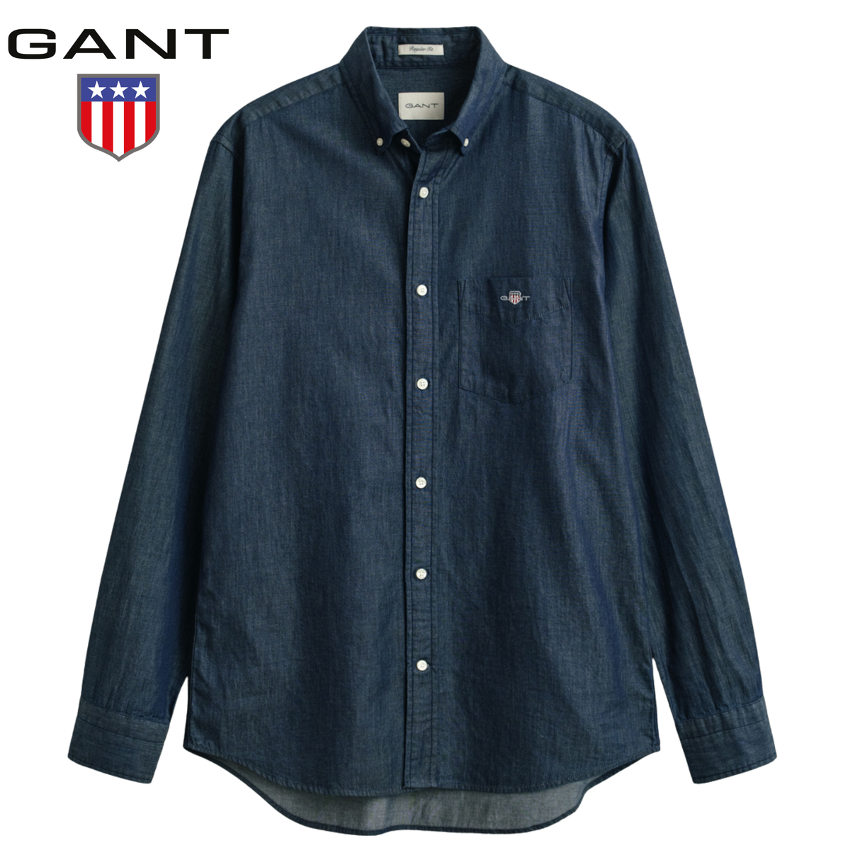 Gant Indigo Shirt Navy