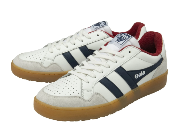 Gola Eagle 86 White & Navy Sneakers White