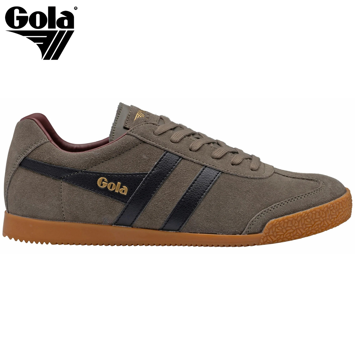 Gola Harrier Suede Brown Sneaker Brown