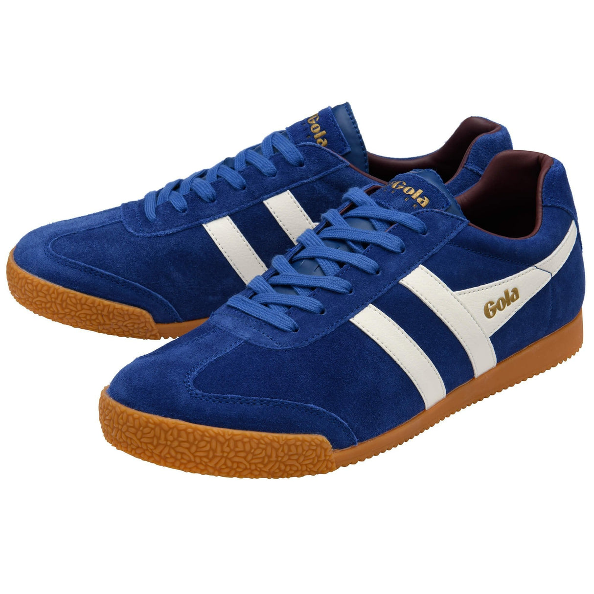 Gola Harrier Suede Deep Blue Sneakers Blue