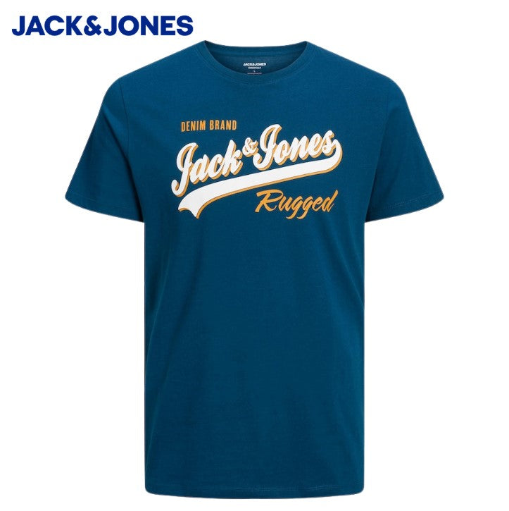 Jack & Jones E-Logo Sailor Blue Tee Blue