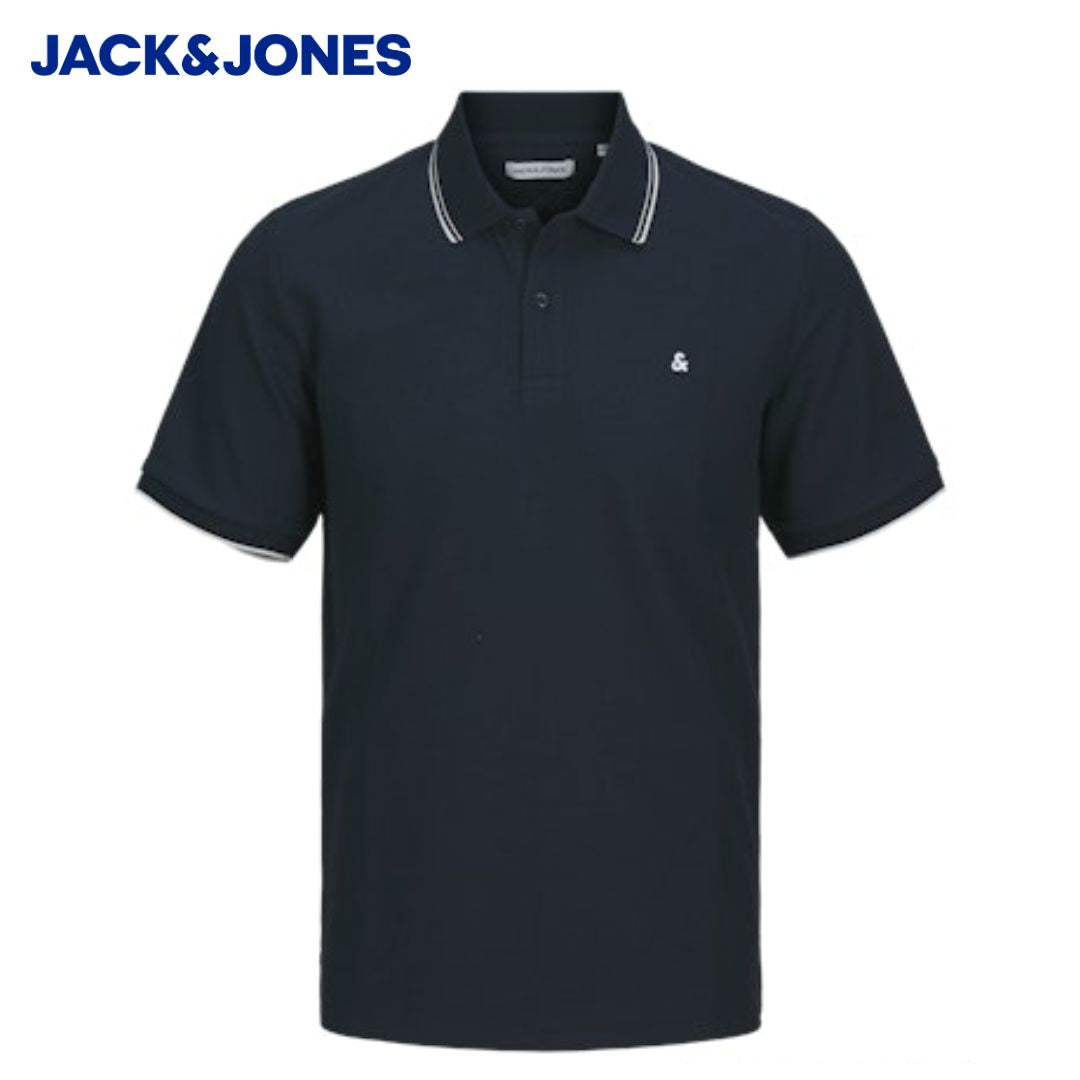 Jack & Jones Austin Navy Polo Shirt Navy