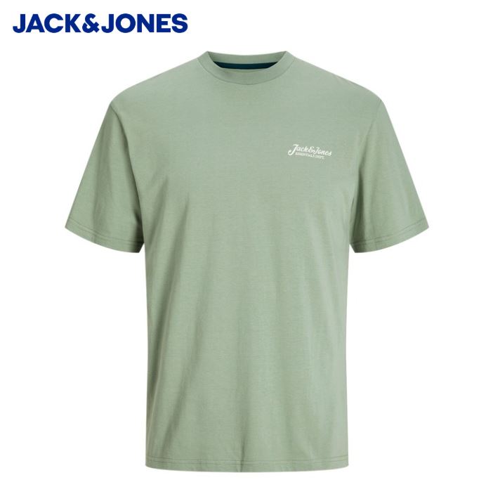 Jack & Jones Beau Iceberg Crew Neck Tee Green