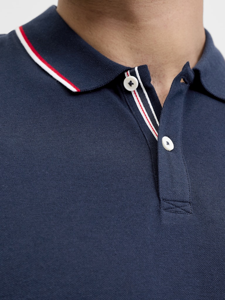Jack & Jones Blaze Navy Polo Shirt Navy