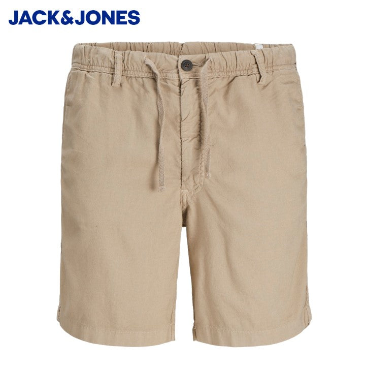 Jack & Jones Bondi Linen Mix Shorts Beige
