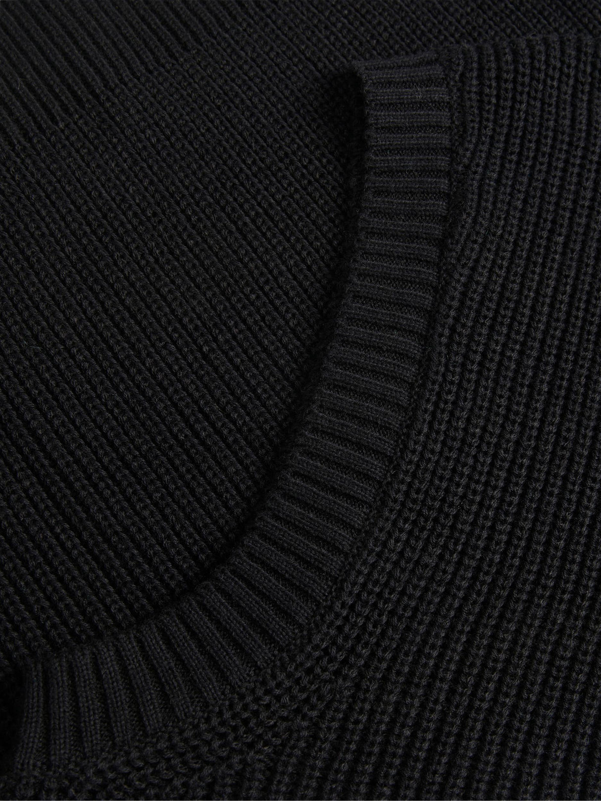 Jack & Jones Brink Black Vest Knit Black