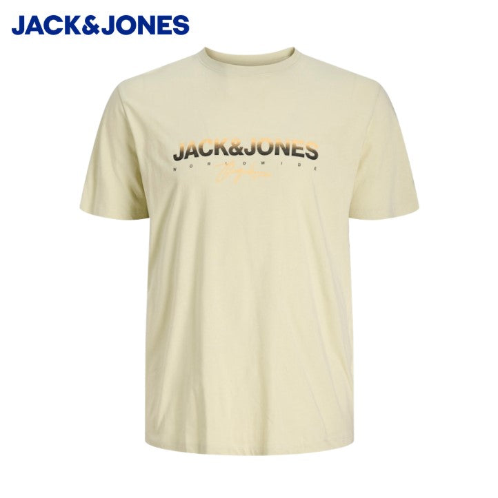 Jack & Jones Can Logo Tint T-Shirt Yellow