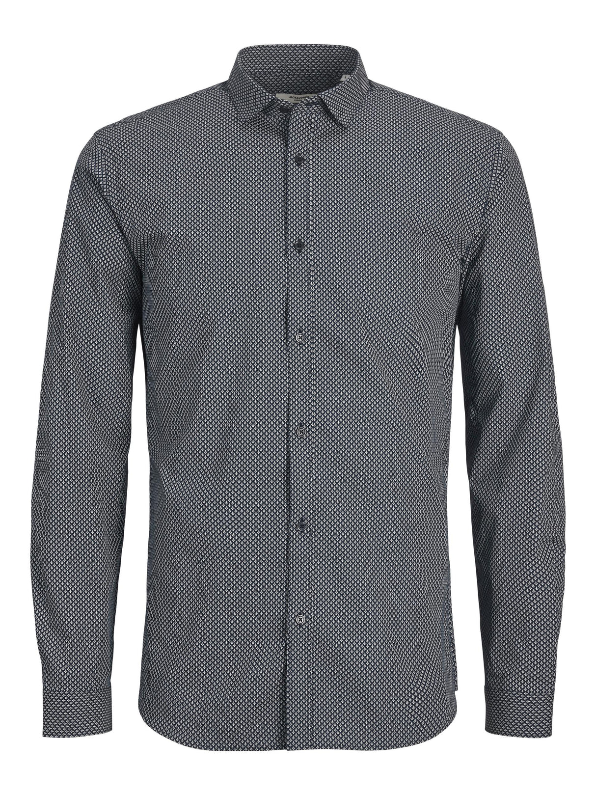 Jack & Jones Cardiff Navy Print Shirt Navy