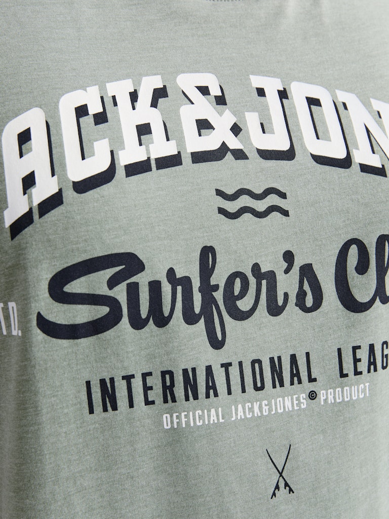 Jack & Jones E-Logo Iceberg T-Shirt Green