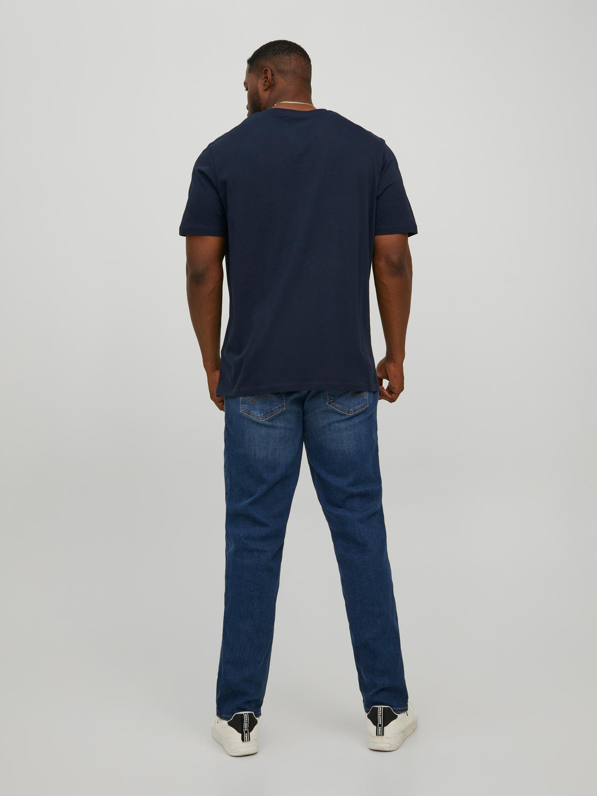 Jack & Jones Friday Ss Navy Tee Shirt Navy