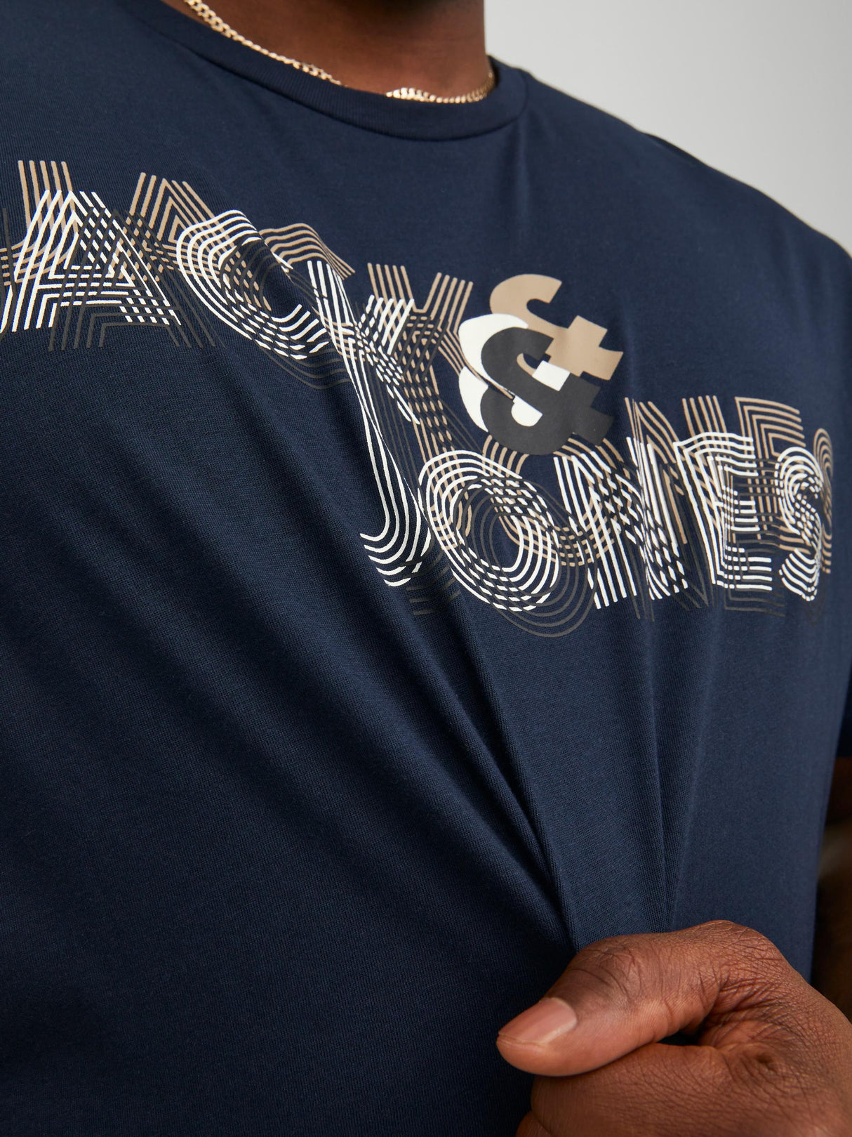 Jack & Jones Friday Ss Navy Tee Shirt Navy