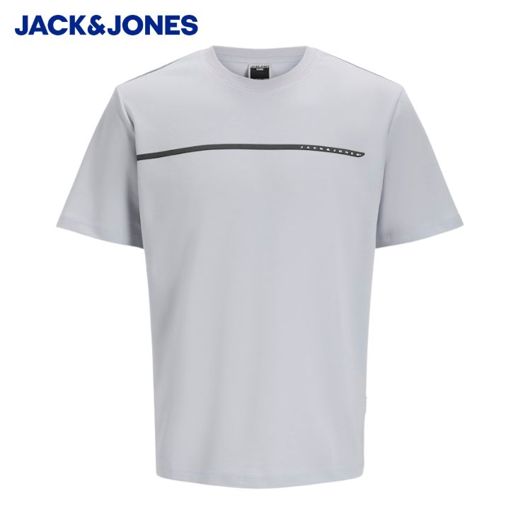 Jack & Jones Fusion Grey Mist T-Shirt Grey