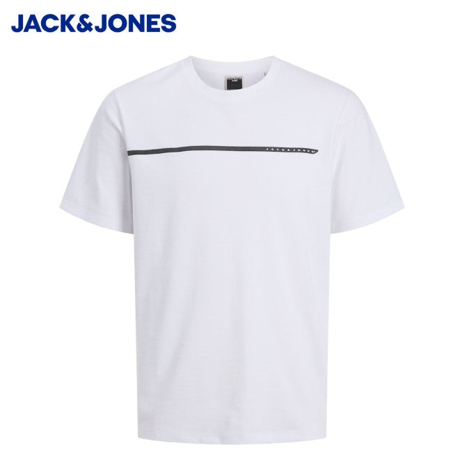 Jack & Jones Fusion Logo White T-Shirt White