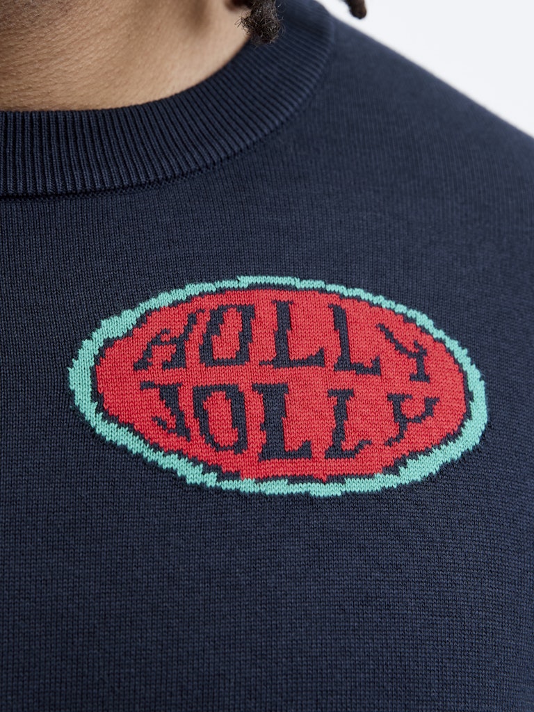 Jack & Jones Holly Christmas Knit Navy