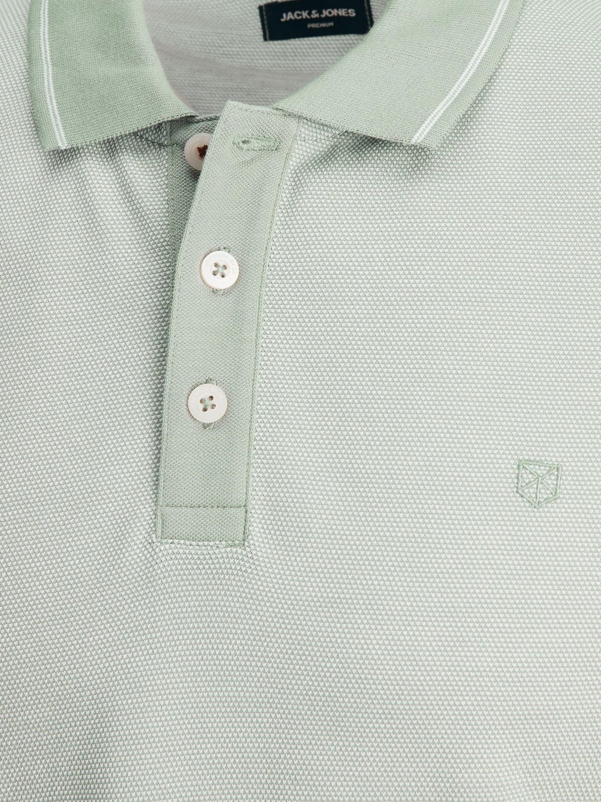 Jack & Jones Irwin Mint Green Polo Shirt Green