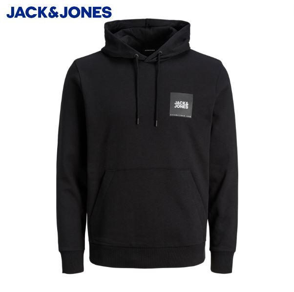 Jack & Jones Lock Black Hoodie Black
