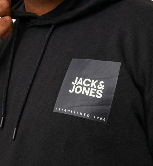 Jack & Jones Lock Black Hoodie Black