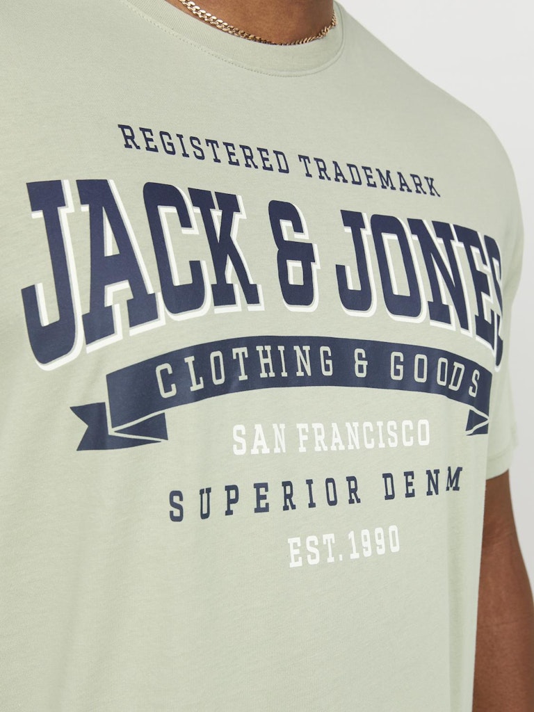 Jack & Jones Desert Sage T- Shirt Green