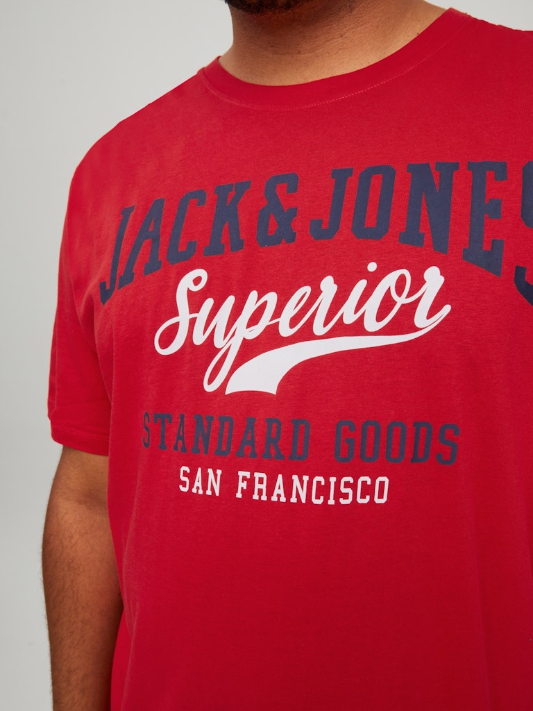 Jack & Jones Elogo Red T-Shirt Red