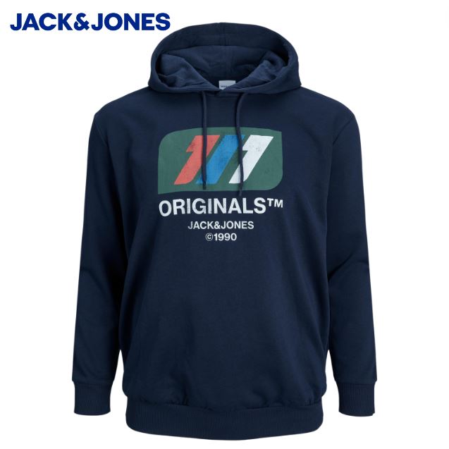Jack & Jones Nate Navy Sweat Hoodie Navy