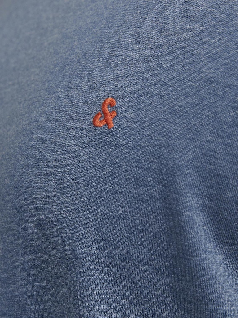 Jack & Jones Paulos Crew Neck Denim Tee Blue