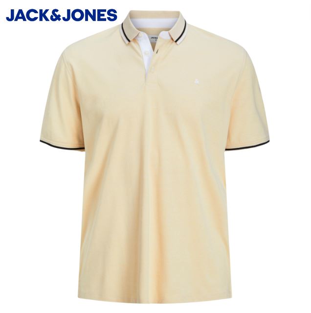 Jack & Jones Paulos Jojoba Polo Shirt Yellow