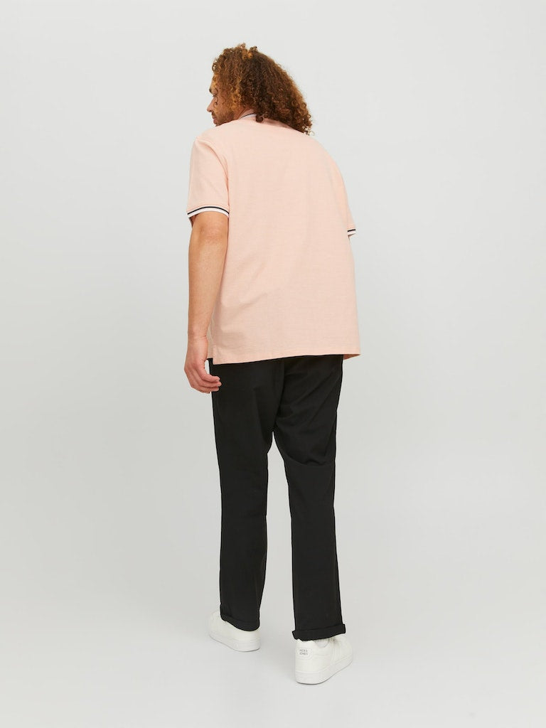 Jack & Jones Paulos Pumpkin Polo Shirt Orange