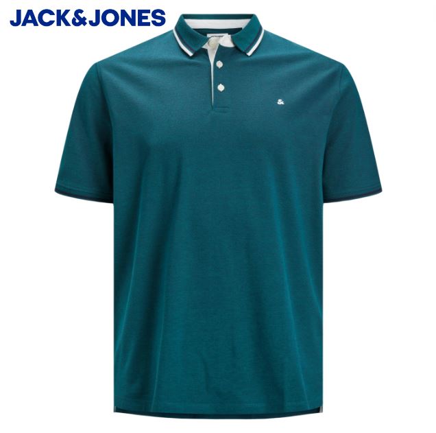 Jack & Jones Paulos Storm Polo Shirt Green