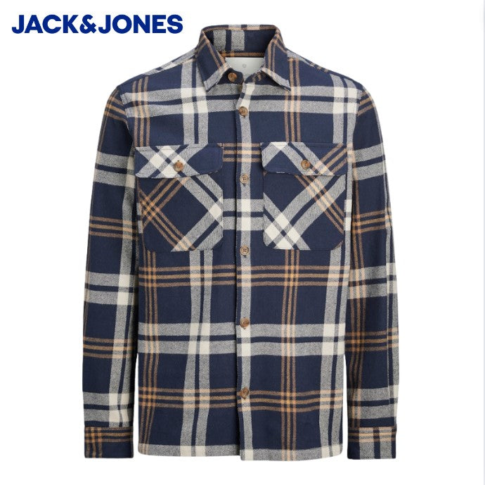Jack & Jones Raymond Navy Overshirt Navy