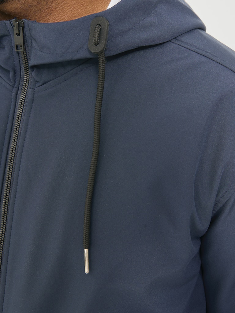 Jack & Jones Softshell Hooded Jacket Navy