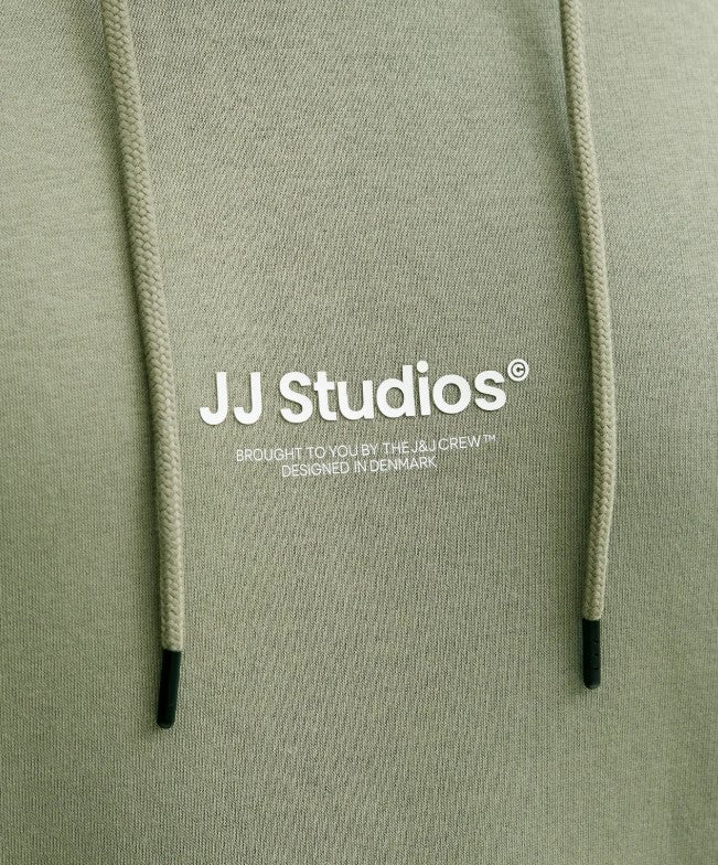 Jack & Jones Soho Green Sweat Hoodie Green