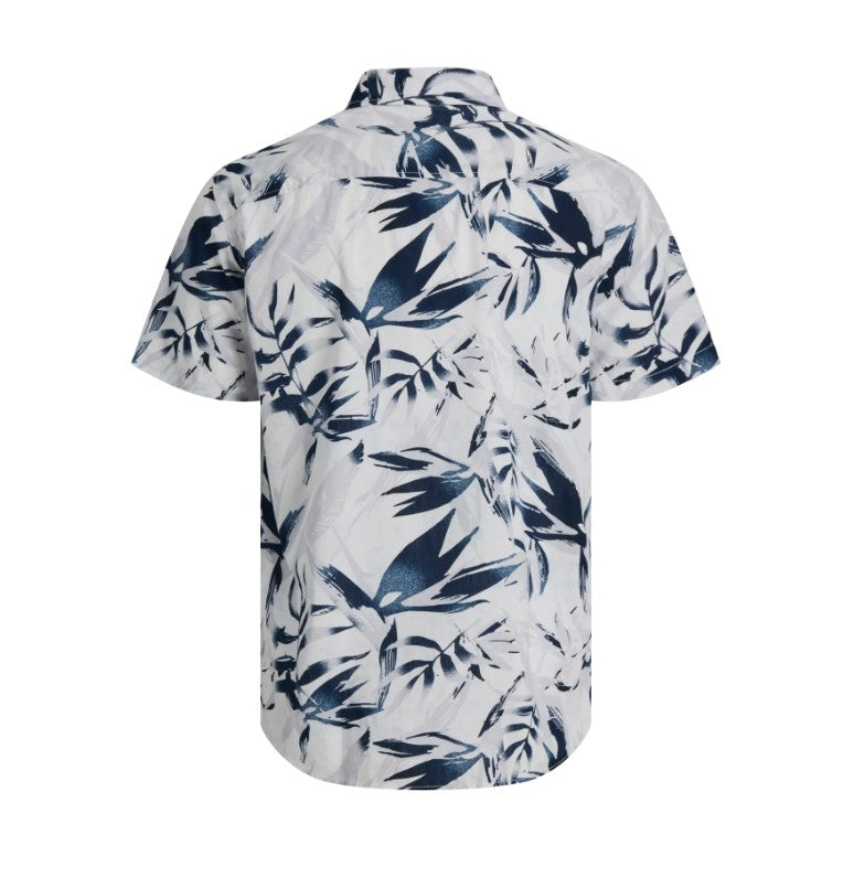 Jack And Jones Honolulu Ss Shirt White