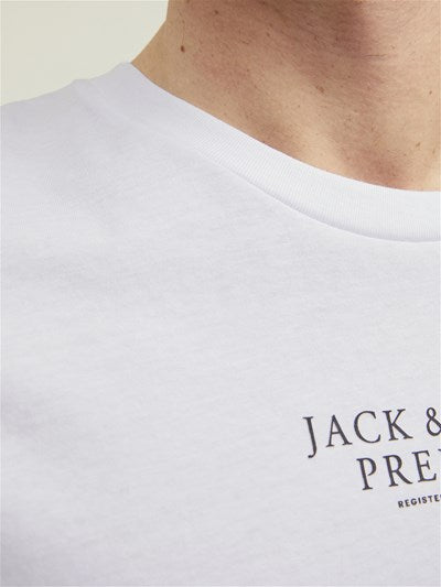 Jack & Jones Archie Logo Navy T-Shirt Navy