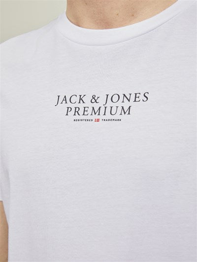 Jack & Jones Archie Logo Navy T-Shirt Navy