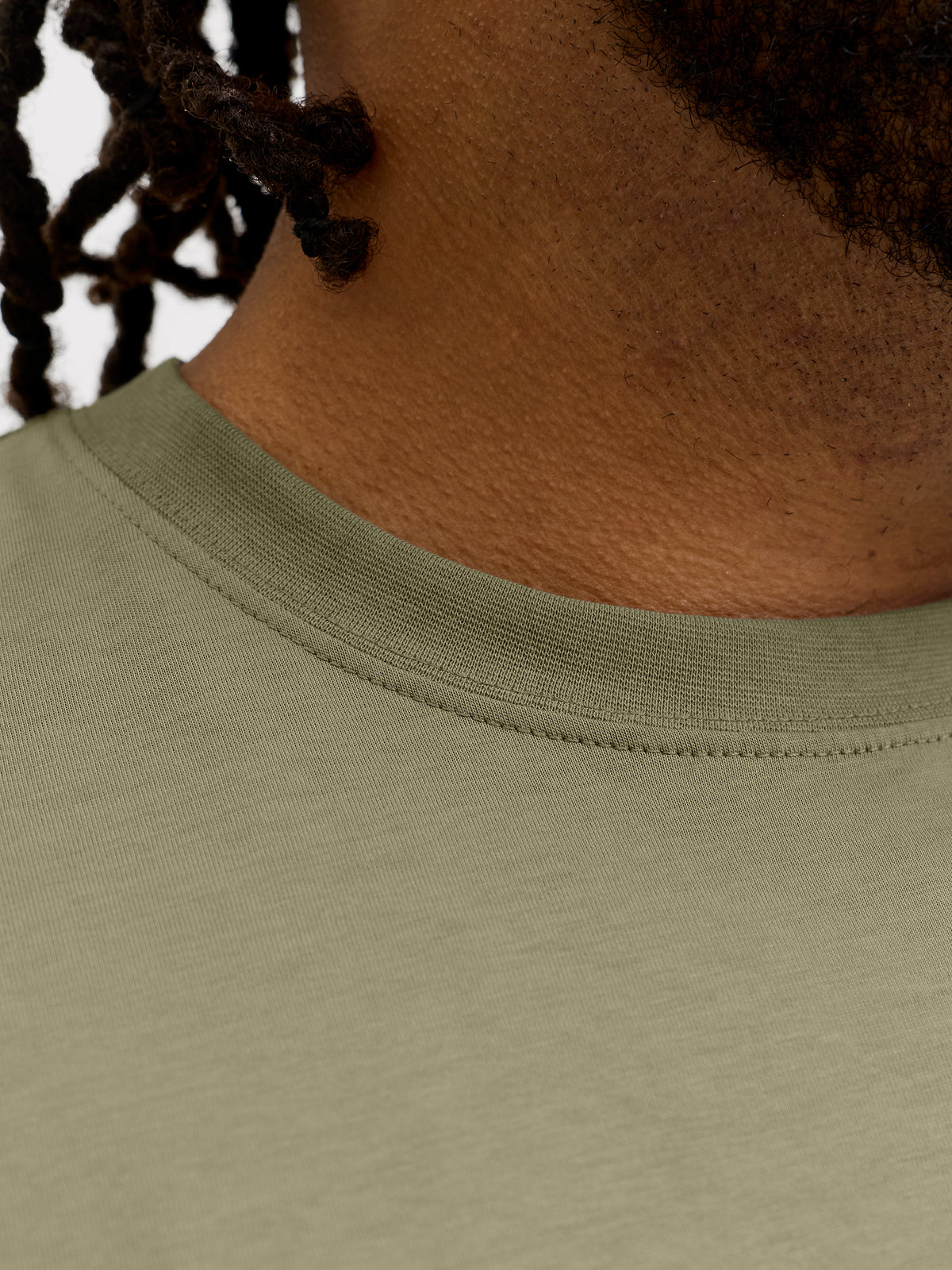 Jack & Jones Archive Logo Vetiver Tee Green