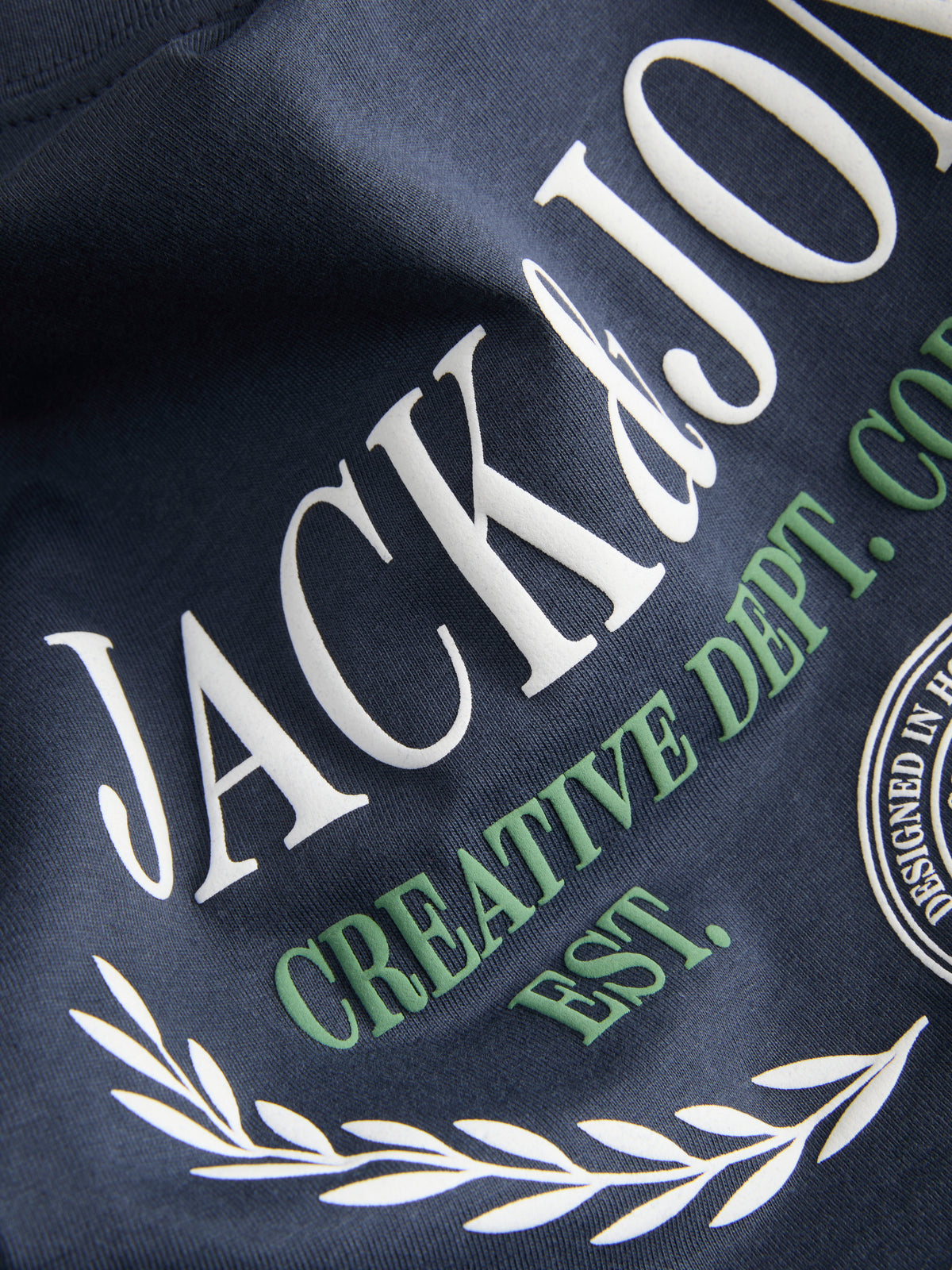 Jack & Jones Berg Logo Blue T-Shirt Blue