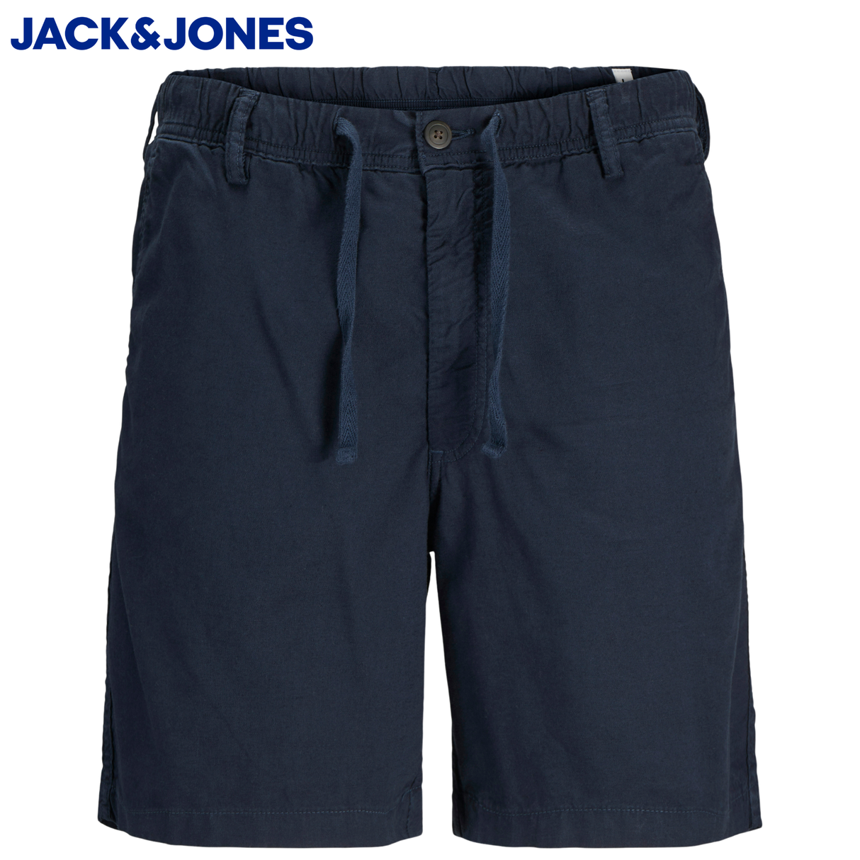 Jack & Jones Bondi Linen Mix Navy Shorts Navy