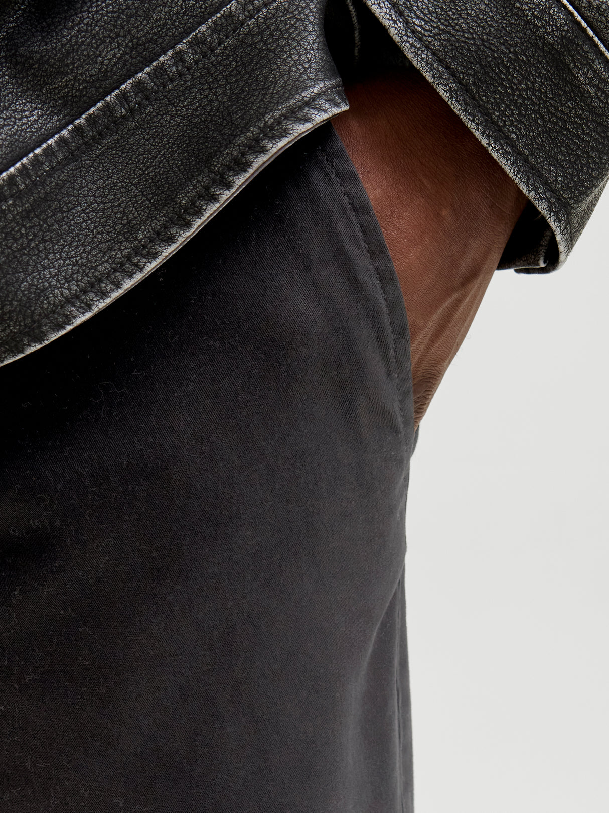 Jack & Jones Dave Black Stretch Chinos Black