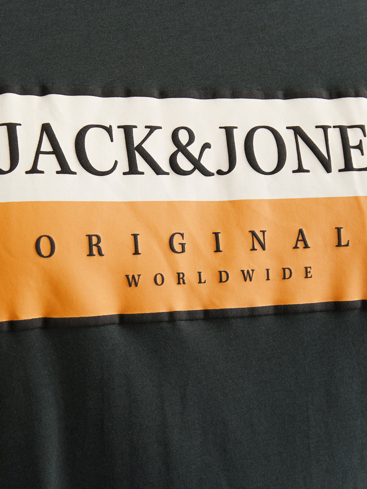 Jack & Jones Erik Box Logo Green T-Shirt Green