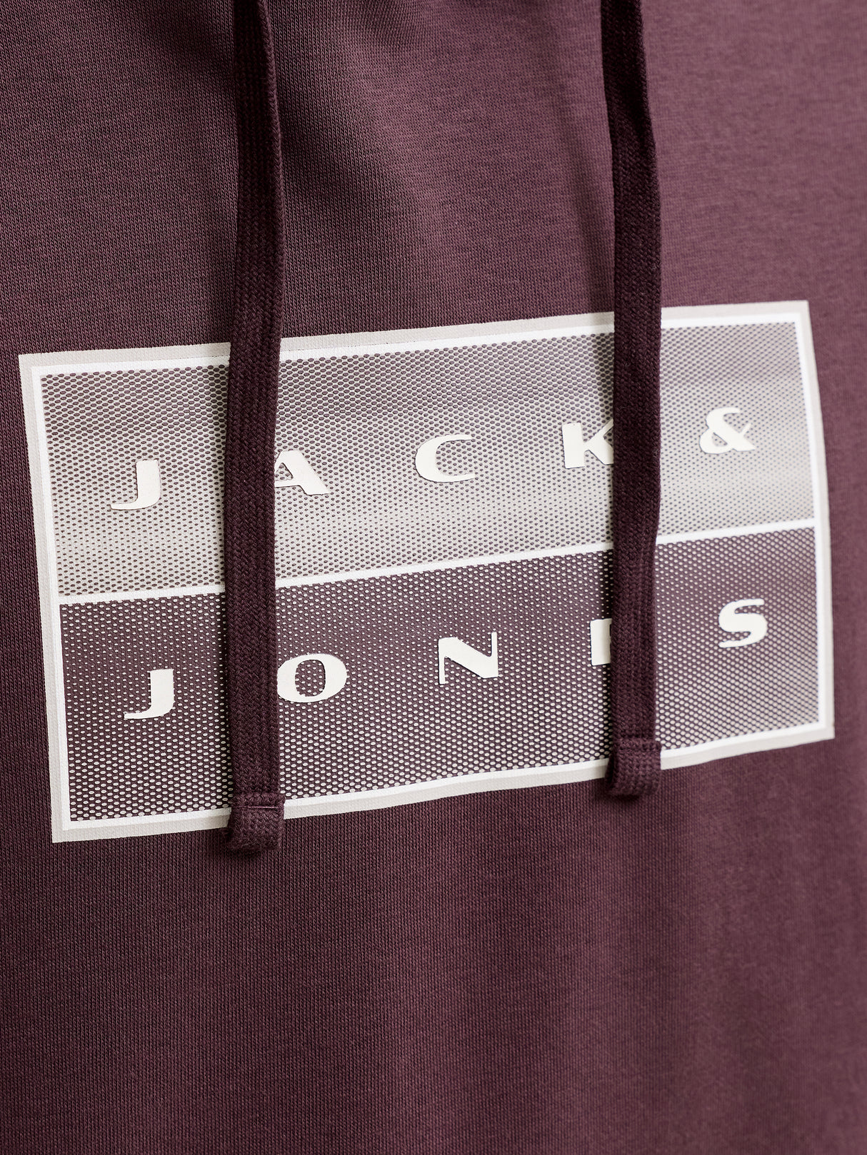 Jack & Jones Fusion Logo Fudge Hoodie Brown