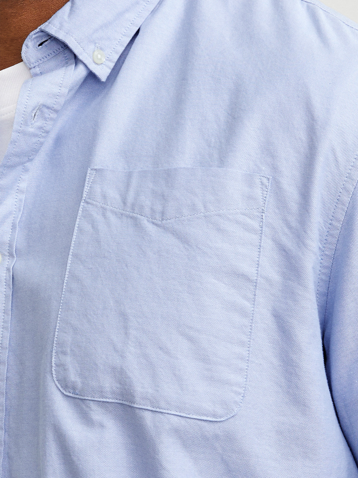 Jack & Jones Oxford Cashmere Blue Shirt Blue