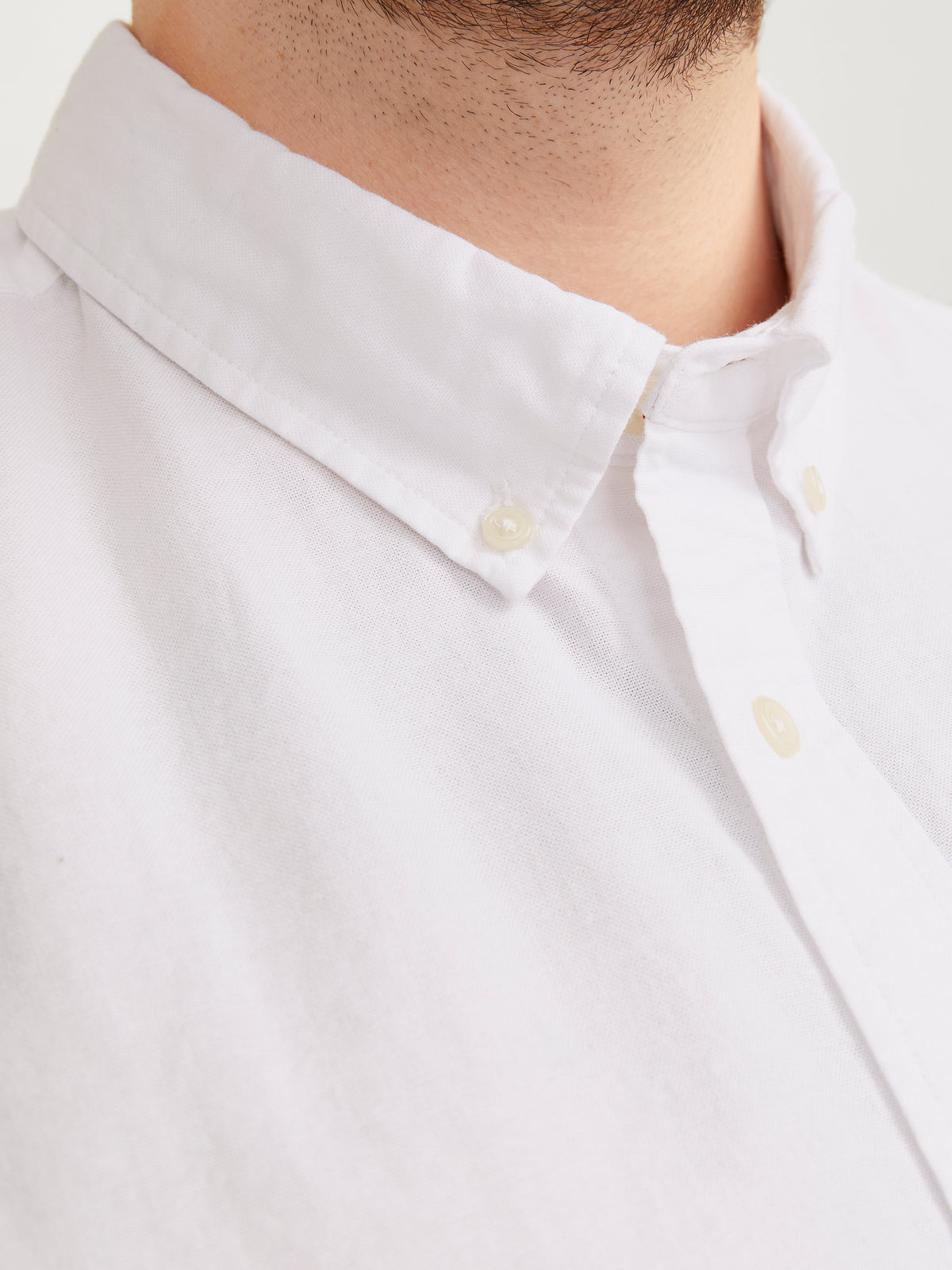 Jack & Jones Oxford White Shirt White