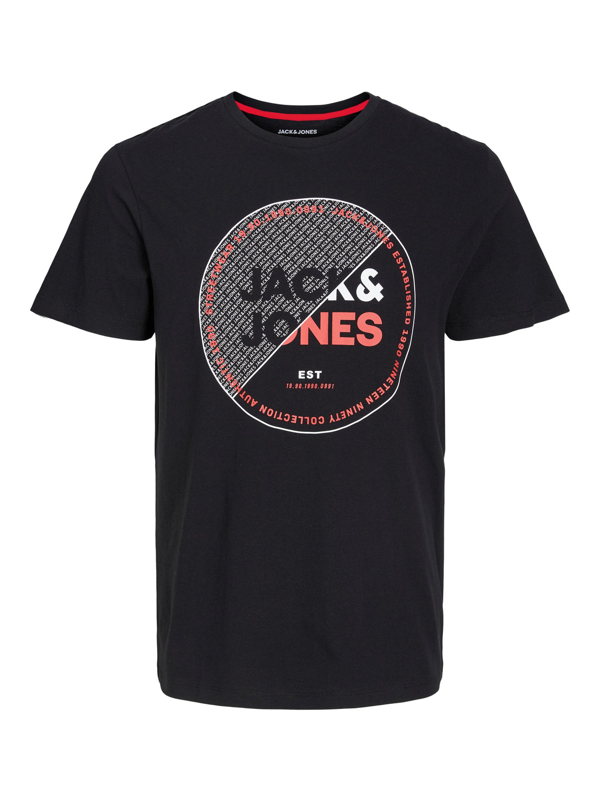 Jack & Jones Ralf Logo T-Shirt Black