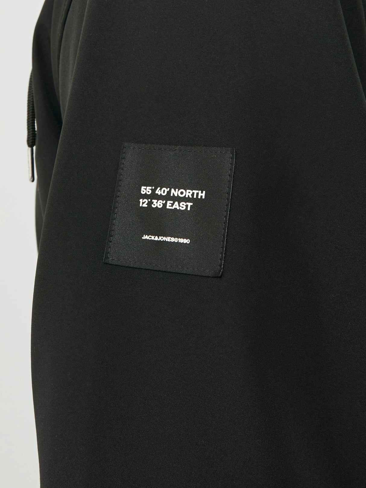 Jack & Jones Softshell Hooded Jacket Black