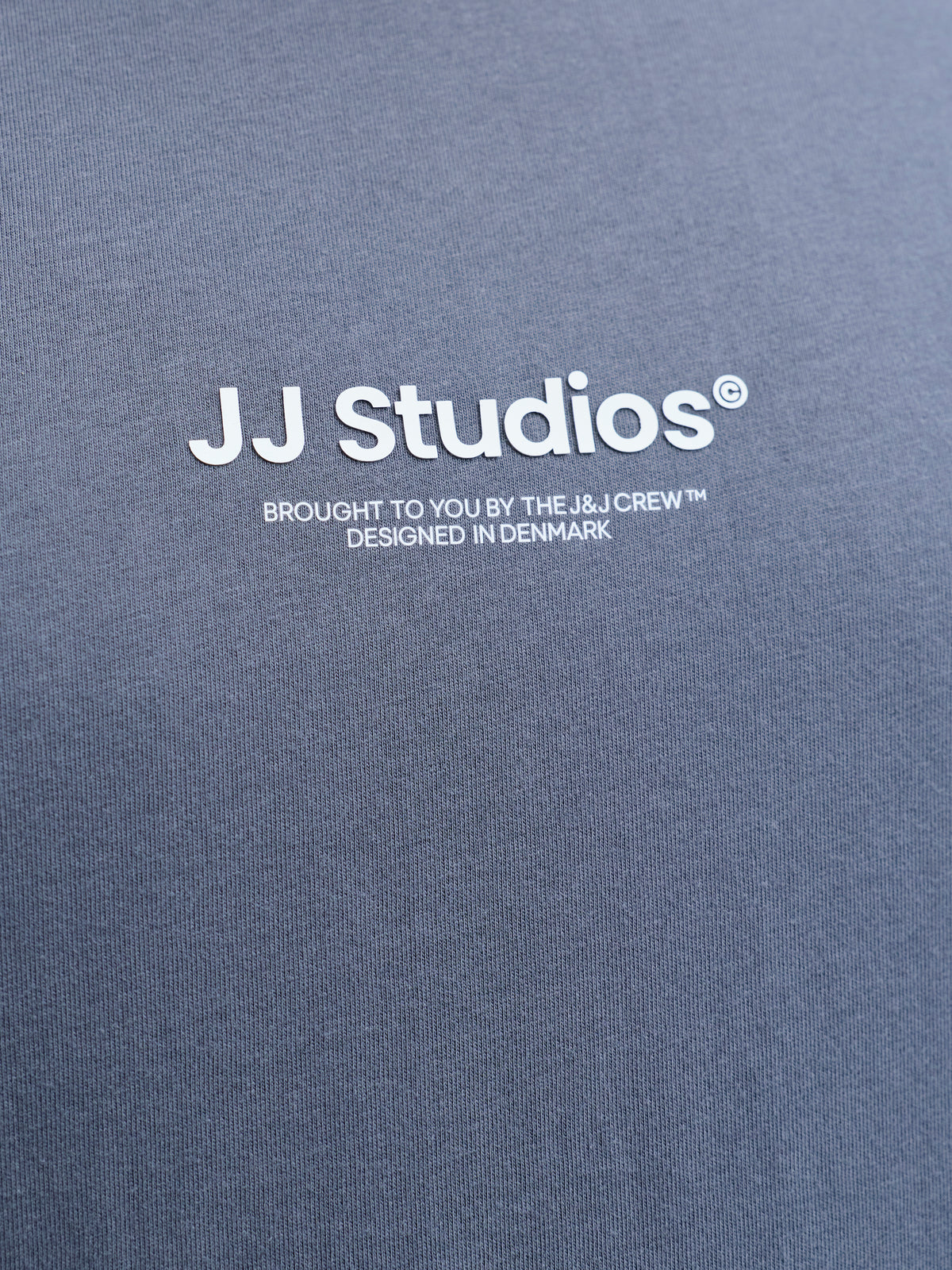 Jack & Jones Soho Logo Turbulence Tee Blue