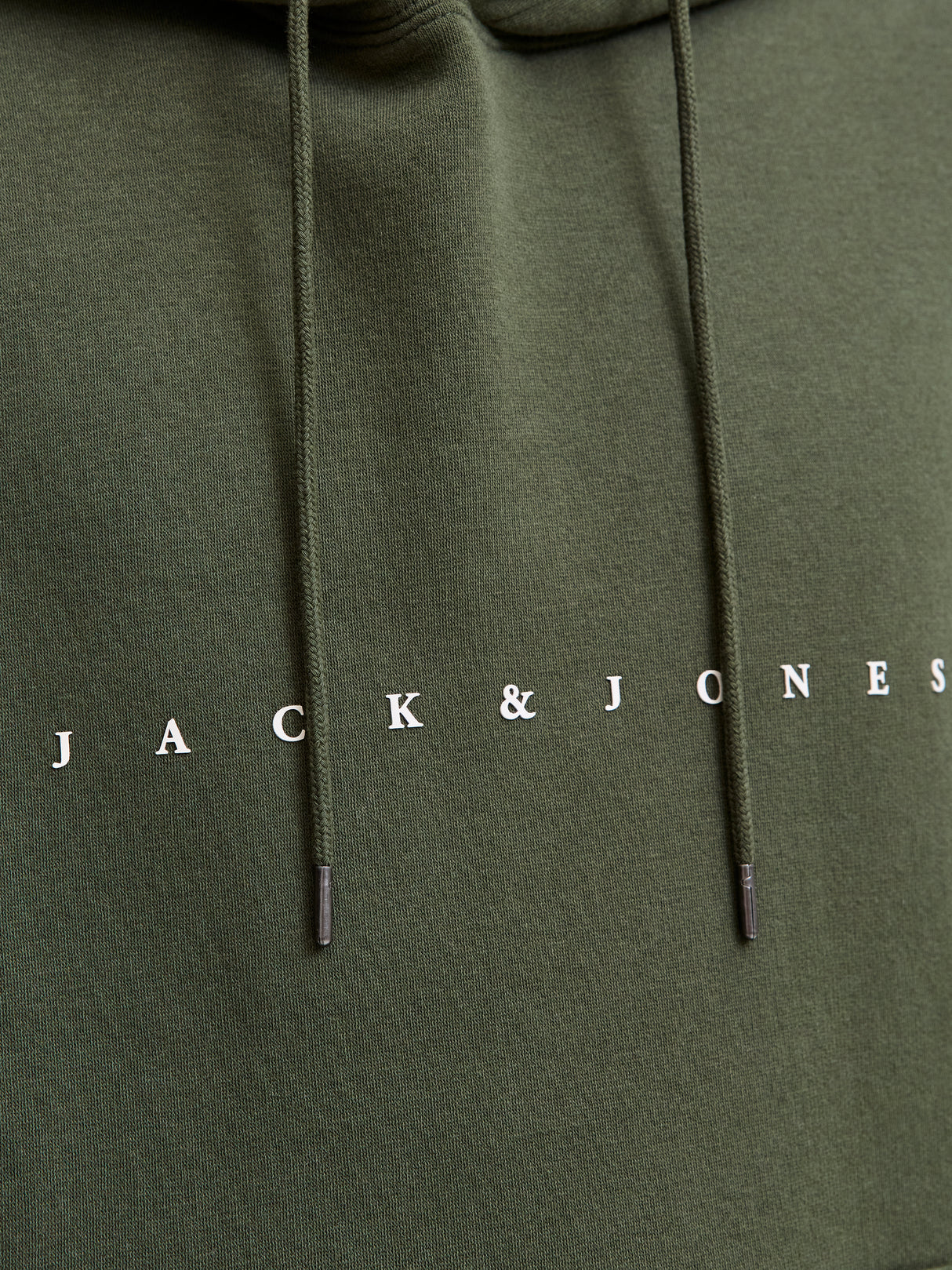 Jack & Jones Star Logo Green Hoodie Green
