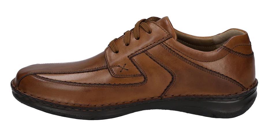 Josef Seibel Anvers 08 Cognac Lace Shoe Brown