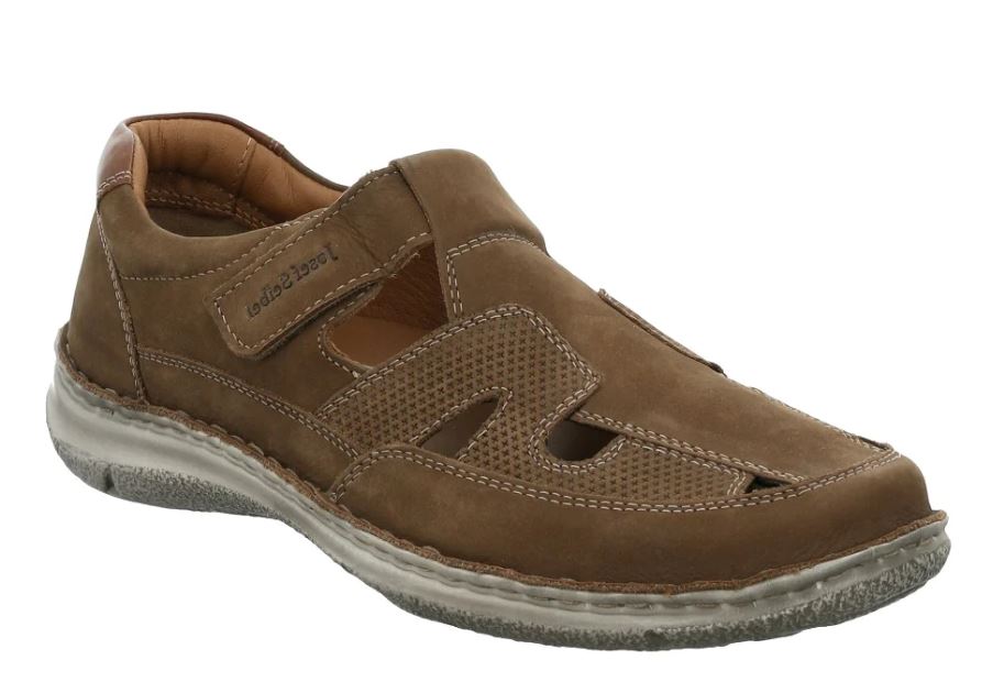 Josef Seibel Anvers Open Front Shoe Brown