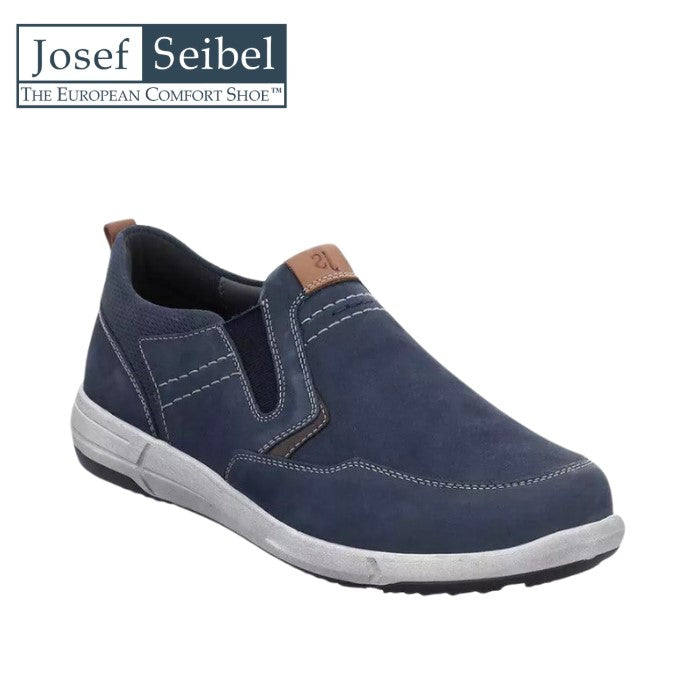 Josef Seibel Enrico 04 Slip On Navy Shoe Blue